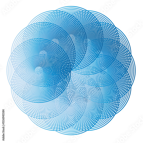 A beautiful  white and red blue flower design.