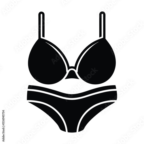 vector illustration of Lingerie icon