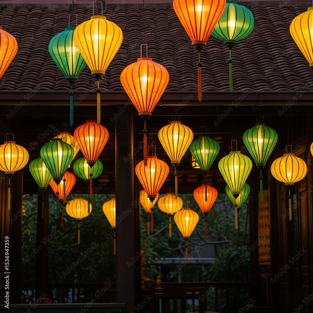 Fototapeta premium traditional lanterns