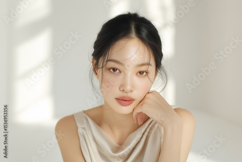 Beauty, makeup, pictorial, Korean, women