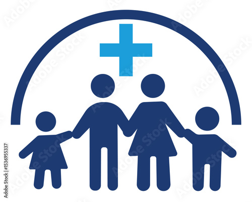 . Medical family health care concept