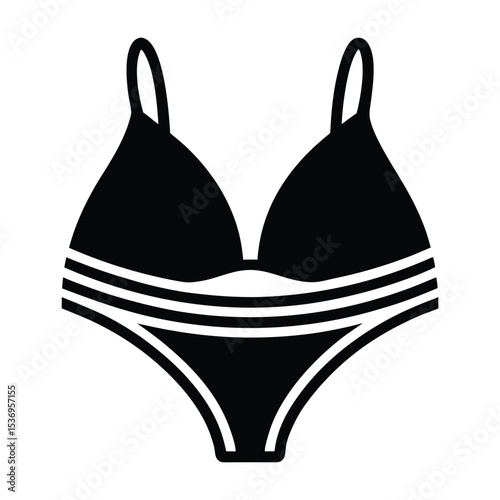 vector illustration of Lingerie icon