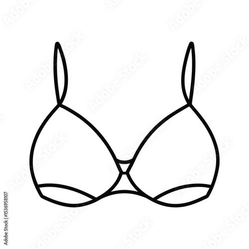 vector illustration of Lingerie icon