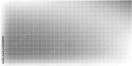 Halftone pattern background texture, round spot shapes, vintage or retro graphic, usable as decorative element.