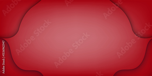 Abstract red background with shiny light blue shadow element decoration, suit for presentation design, web banner, social media cover and more