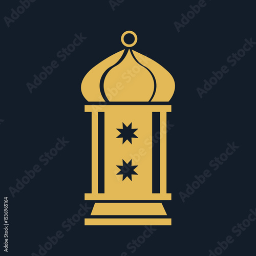 Luxury trendy decorative design attractive abstract vector illustration Ramadan lantern artwork