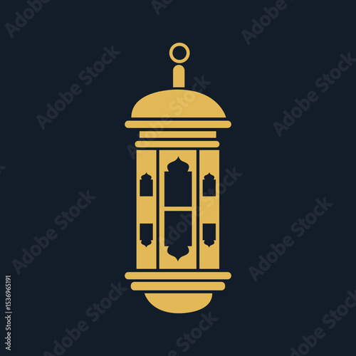 Luxury trendy decorative design beautiful abstract vector illustration Ramadan lantern artwork