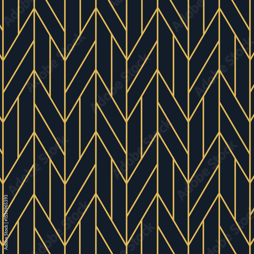 Luxury trendy decorative design handsome abstract vector illustration blue gold artwork