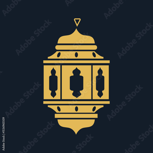 Luxury trendy decorative design stunning abstract vector illustration Ramadan lantern artwork