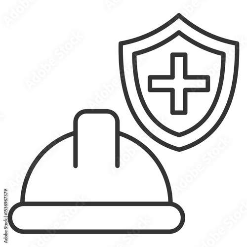 Osha Outline Icon Element For Design