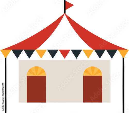 circus tent sign