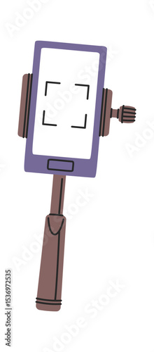 Shooting smartphone camera selfie stick