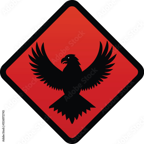 eagle sign vector