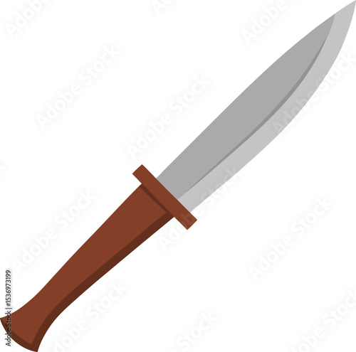 old hunting knife