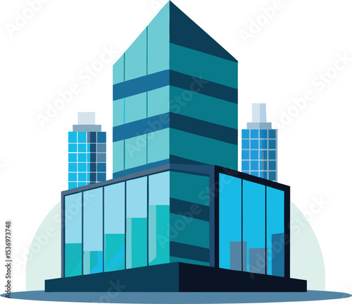 skyscrapers in the city