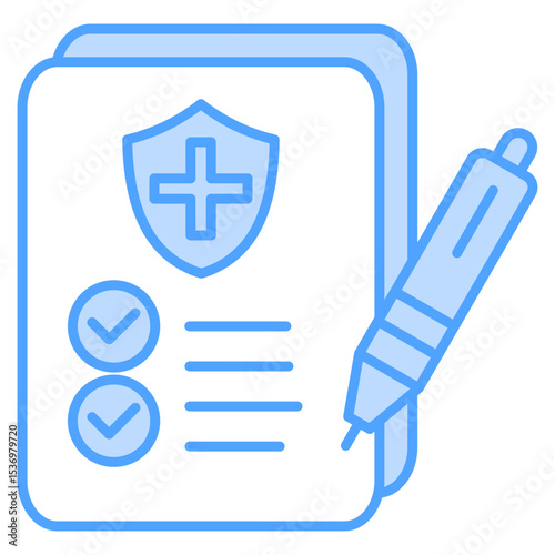 Safety Audit Blue Icon Element For Design