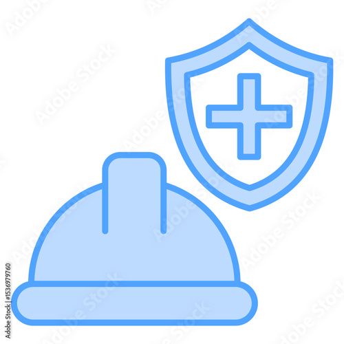 Osha Blue Icon Element For Design