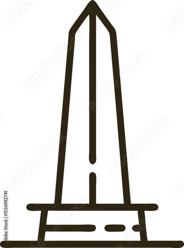 wooden easel isolated on white
