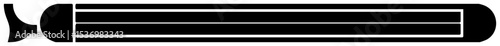 Vector Flat vector of a cylindrical battery with a positive terminal.