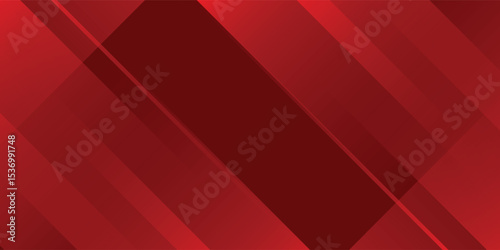 banner background. colorful, bright red gradation, slash, memphis