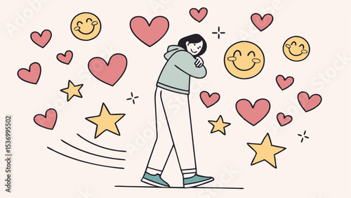 Embrace Self-Love and Positivity A Journey of Happiness and Contentment