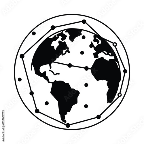 searching, world map, earth, global communications