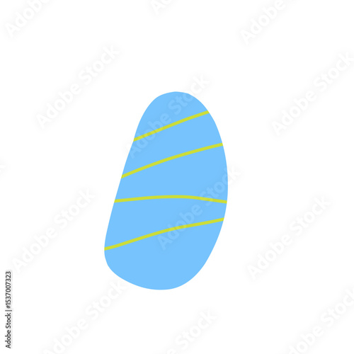 colorful sea pebbles vector 