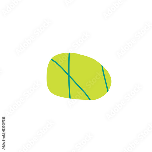 colorful sea pebbles vector 