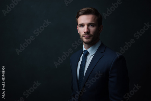 Professional Half-Length Businessman Photo
