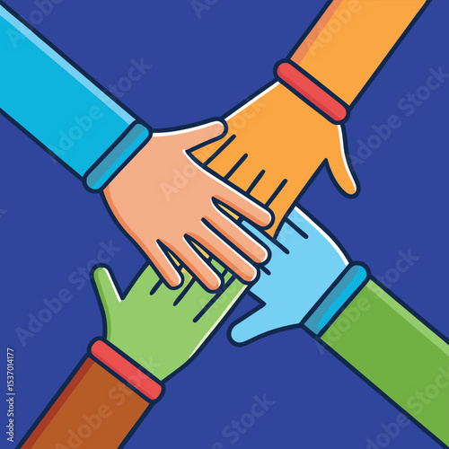  Unity Hands in Circle