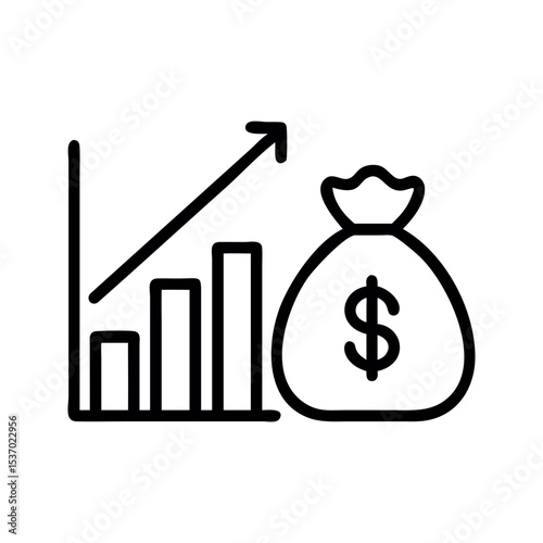 Growing profits financial success investment growth