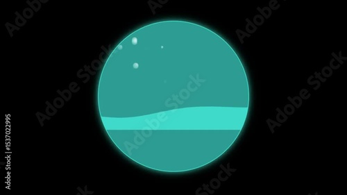 Bubbly Liquid Loading Animation