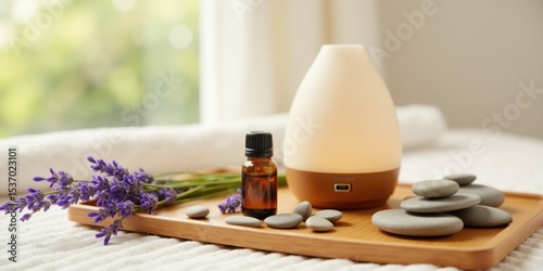 Relaxation Scene with Aromatherapy