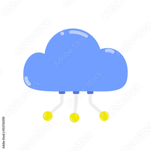 Cloud Computing Icon photo