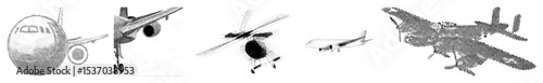 Vector Detailed insect illustrations showcase diverse anatomical views.