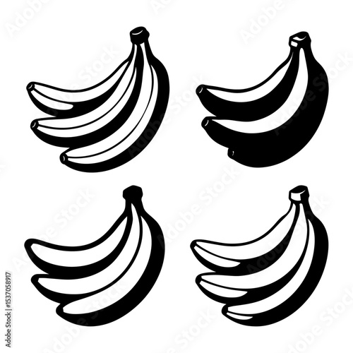 vector illustration of a banana