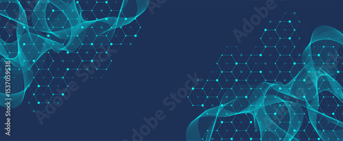 Abstract digital blockchain cube blocks concept. 3D big data cubes quantum computer technology idea. Artificial intelligence data core cubes design element