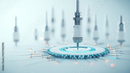 Innovative technology action precision engineering industrial environment modern viewpoint advanced manufacturing concepts