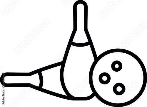 bowling ball icon