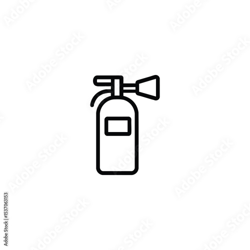 Fire Extinguisher Safety Equip Icon