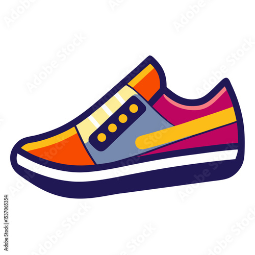 sport shoes isolated on white