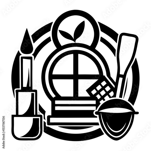makeup instruments icon