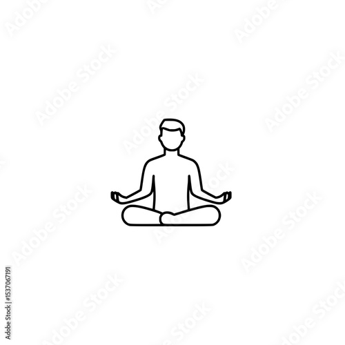 Yoga Pose Icon