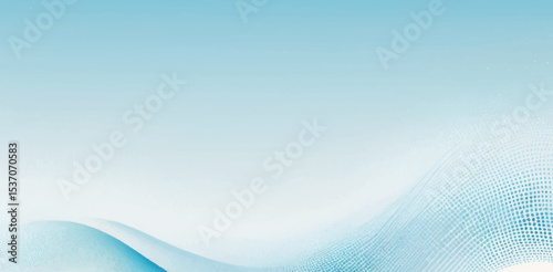 Blue abstract background with flowing wave patterns and light, ideal for modern web and print designs