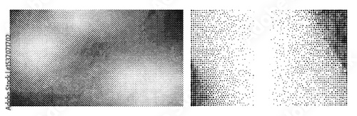 Vector Halftone gradient and scattered dot .