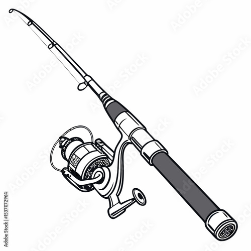 Fishing rod reel spinning tackle outdoor sport