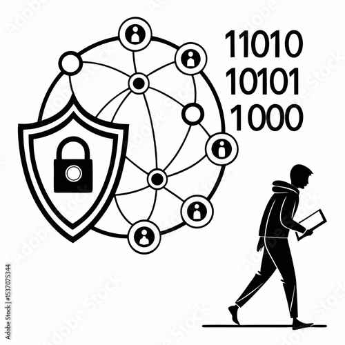 Network security protection data privacy digital safety
