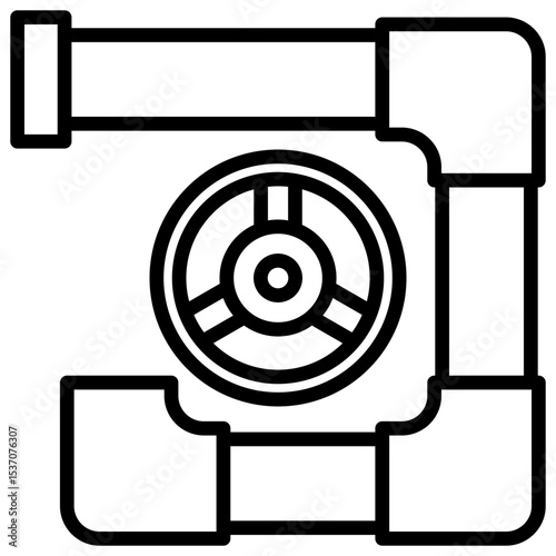 Pipe Outline Icon