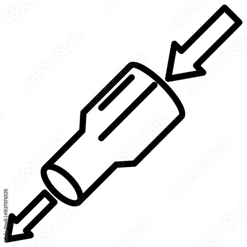 Reducer Outline Icon
