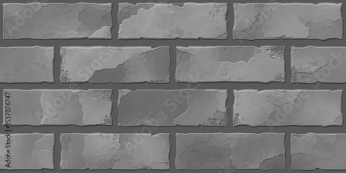 Fototapeta Naklejka Na Ścianę i Meble -  3d mould ceramic tiles art. Digital home decorative art wall tiles design background. Dark gray and light gray combination. Embossed tiles. Ceramic Wall tiles 3d Punch Design.	
